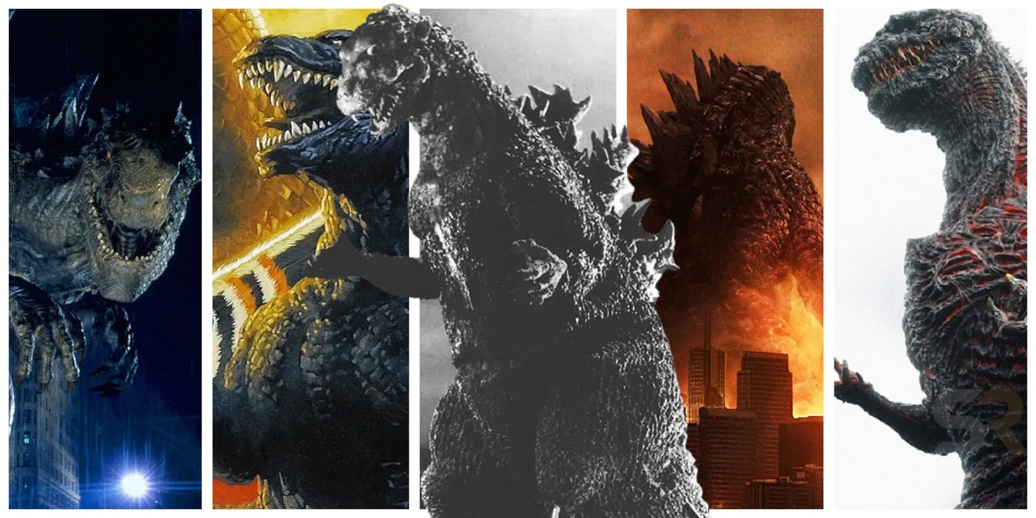 Godzilla Over The Years