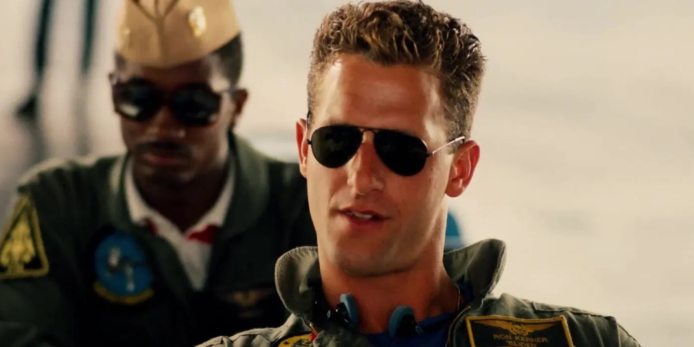 Rick Rossovich Top Gun Volleyball Scene