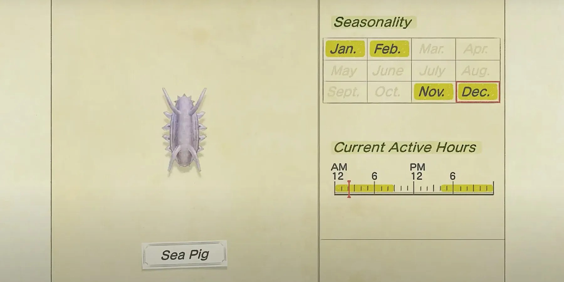 How to Find (& Catch) The Sea Pig in Animal Crossing