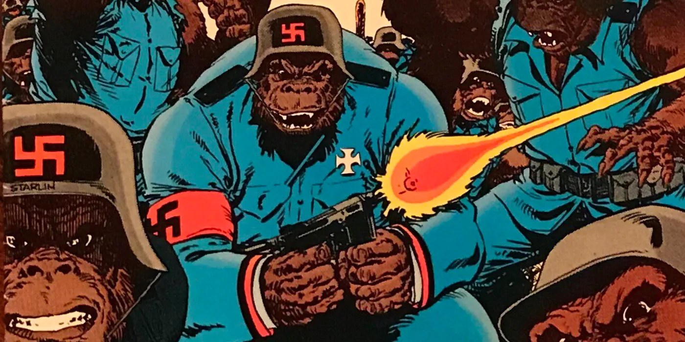 DC's Weirdest Army Was A Squad Of... Nazi Gorillas? Screen Rant