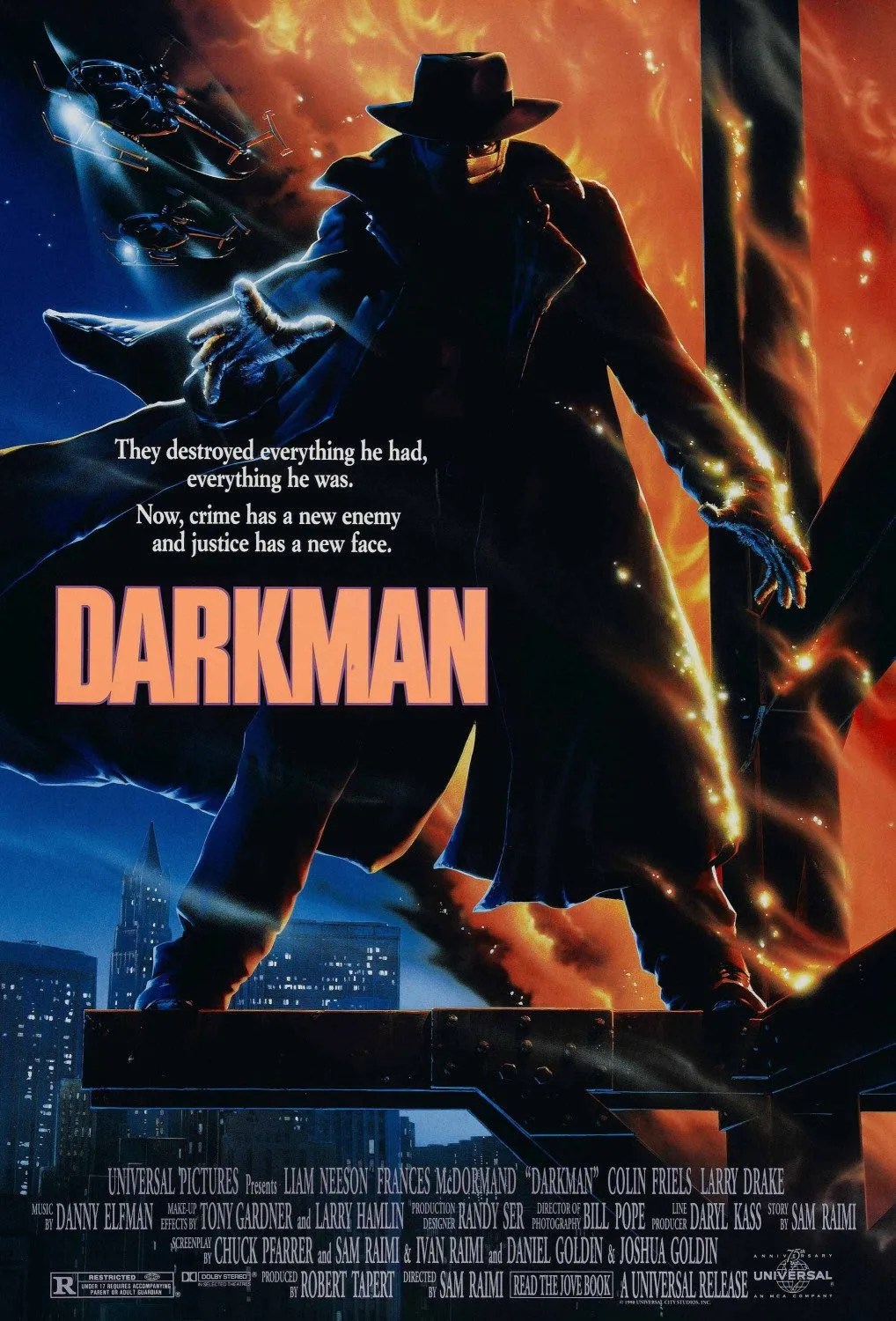 Darkman Movie Poster