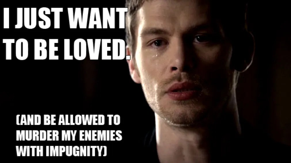 The Vampire Diaries 10 Hilarious Memes For Klaus Fans