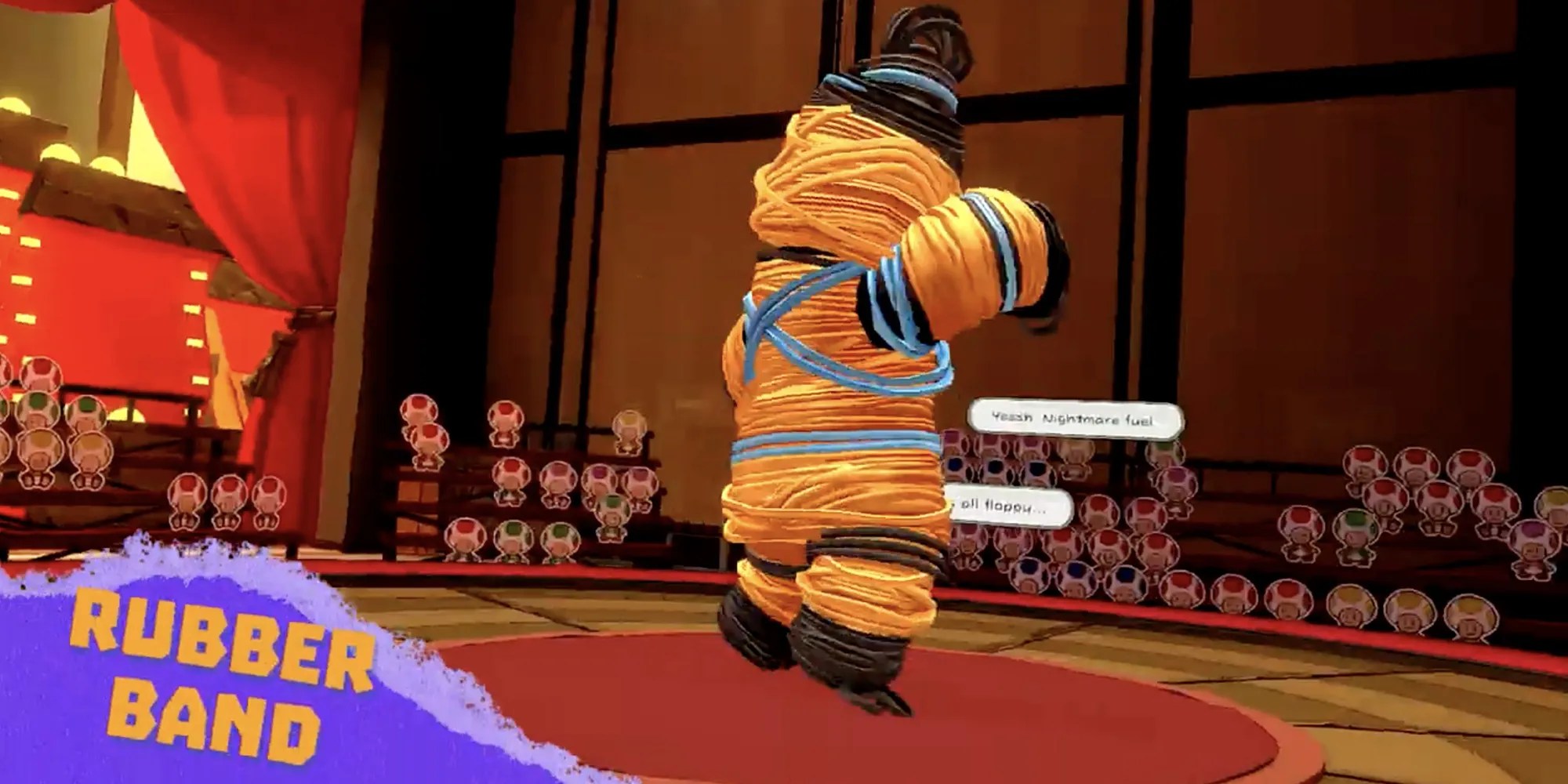 How to Beat The Rubber Bands in Paper Mario The Origami King