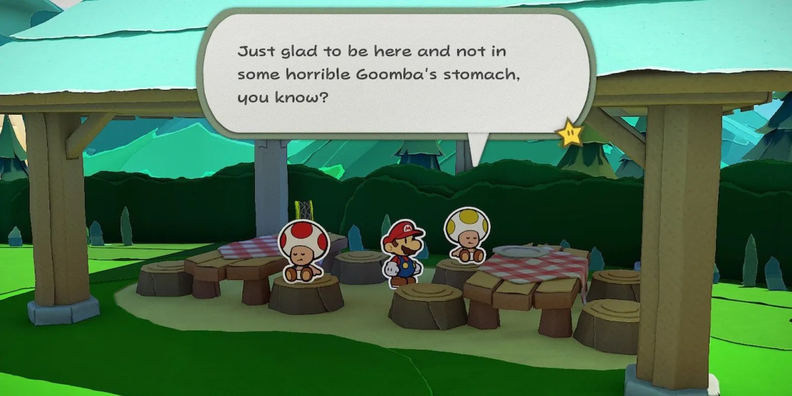 Paper Mario Every Hidden Toad Locations in Whispering Woods