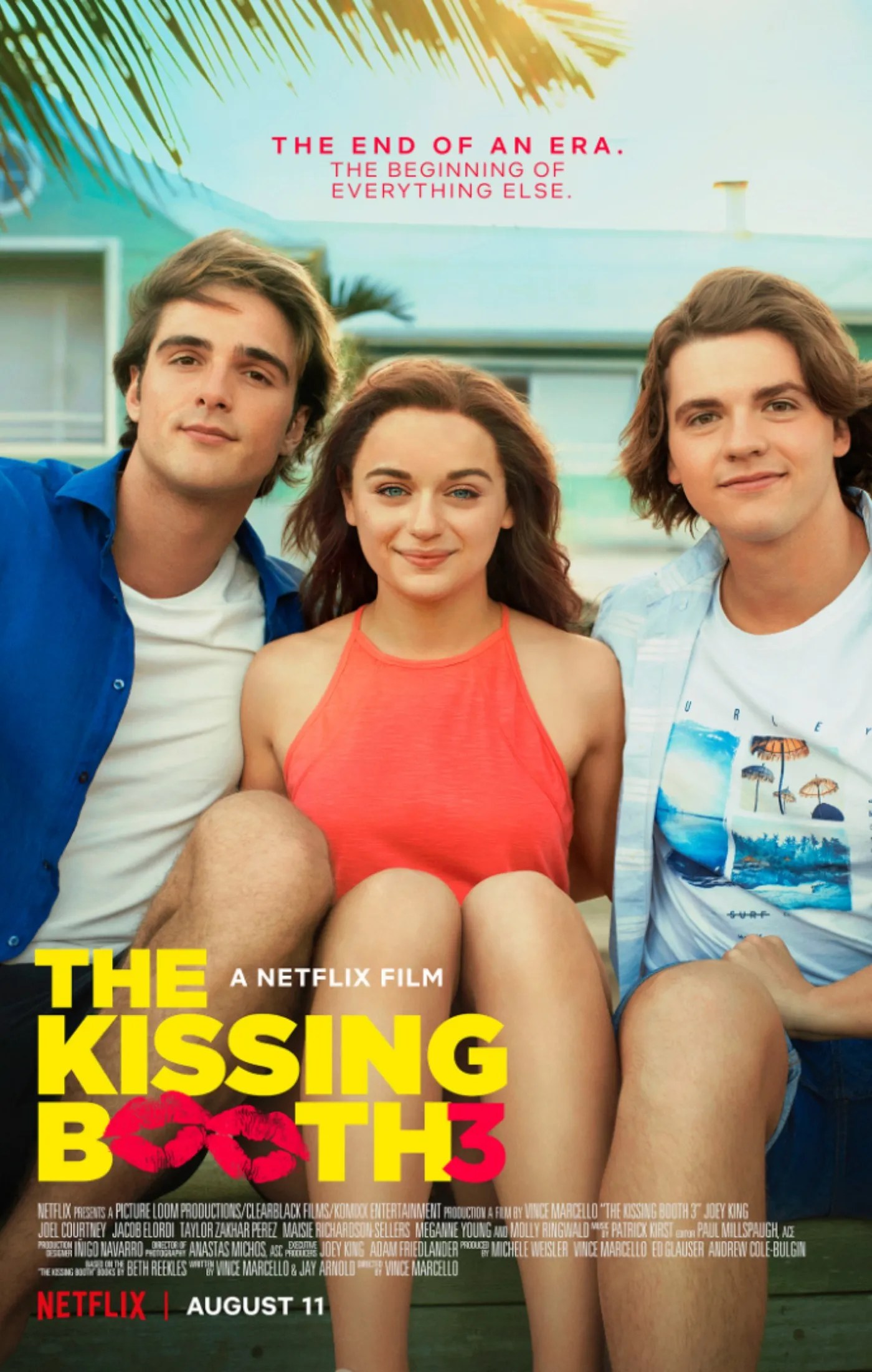 Netflix's The Kissing Booth 3 Movie Poster Teases The End Of An Era