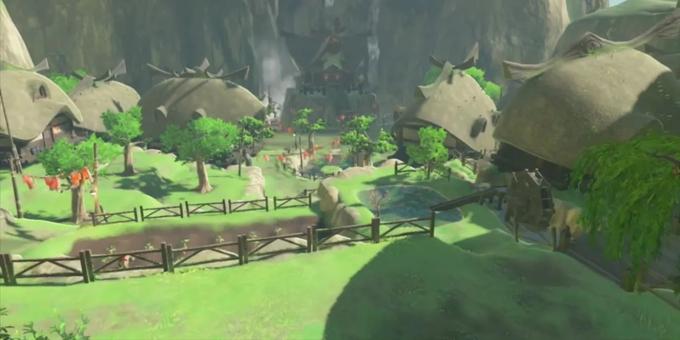 Kakariko village BotW map