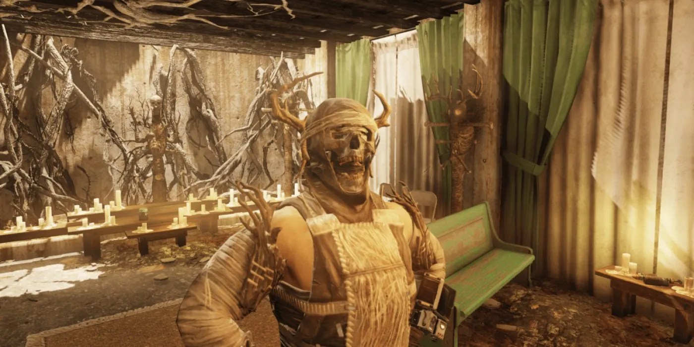 Fallout 76 Where to Find The Cultist Clothes Screen Rant