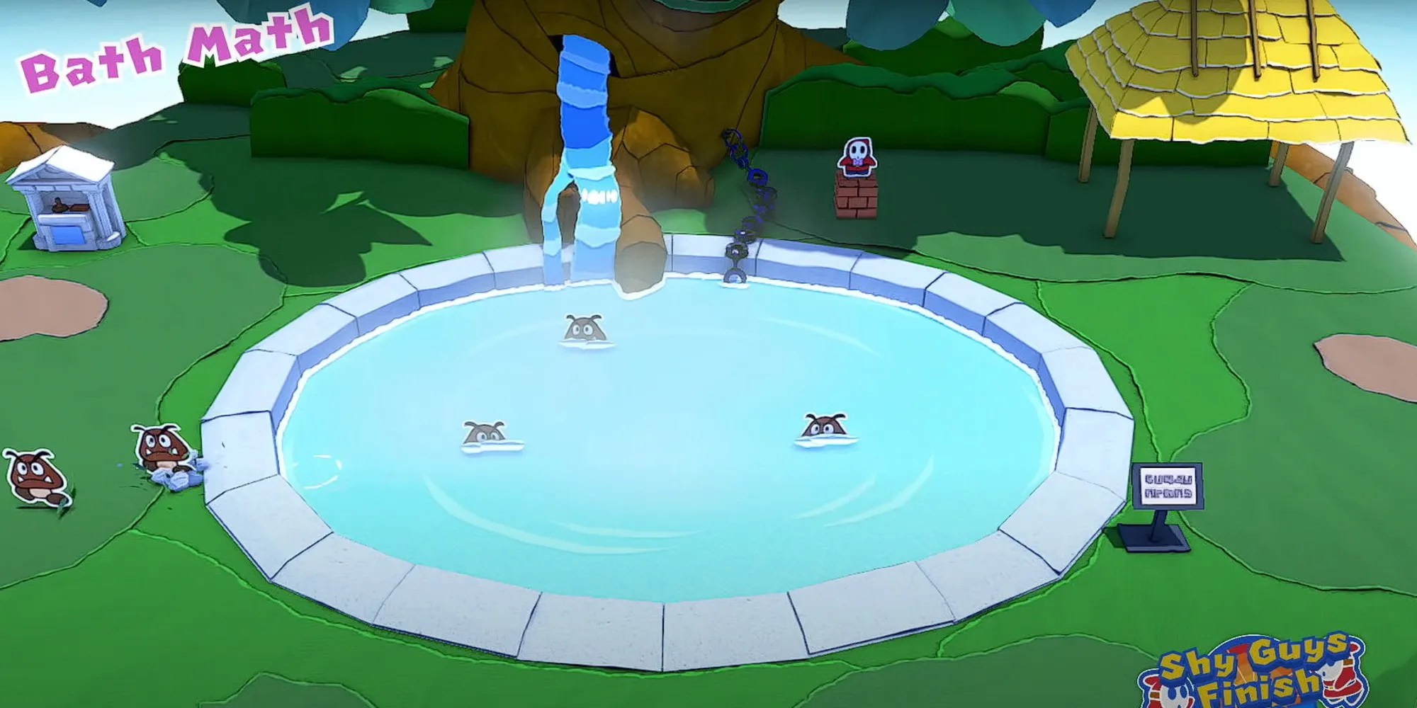 Paper Mario The Origami King Shy Guys Finish Last Walkthrough & Answers