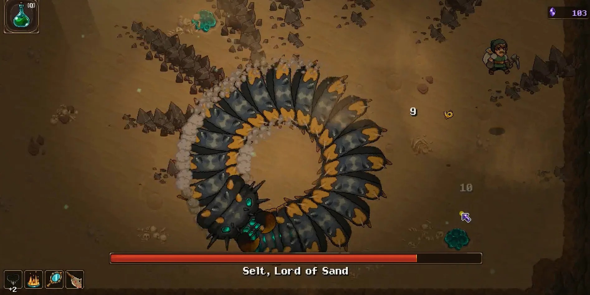 Undermine How to Defeat Selt, The Queen of Sand (Boss Guide)