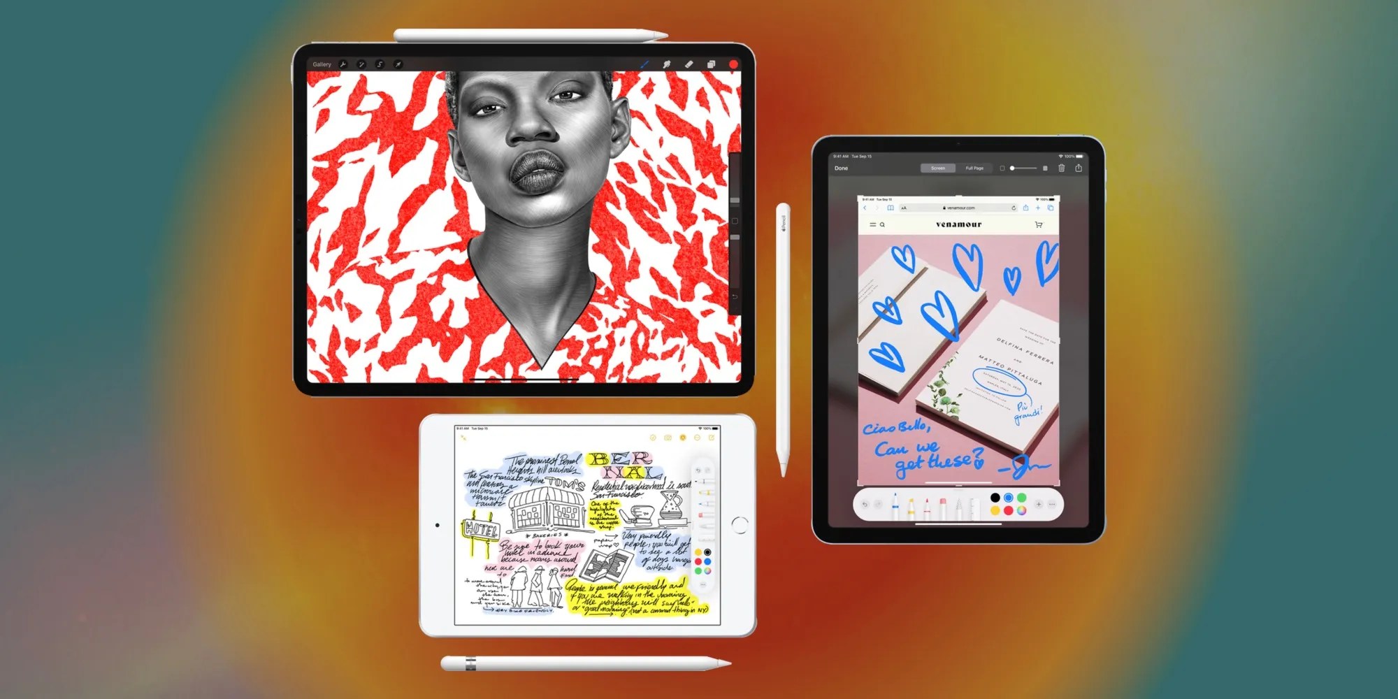 Apple Pencil Vs. Apple Pencil 2 iPad Stylus Differences Explained