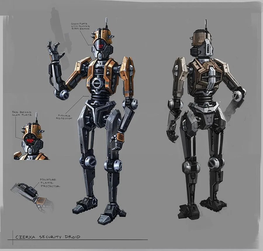 Star Wars 10 Amazing Pieces of Droid Concept Art