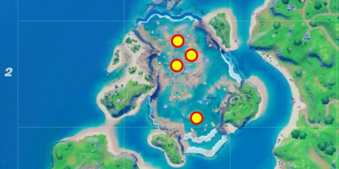 Where to Find Floating Rings at Coral Castle in Fortnite (Week 5 Challenge)