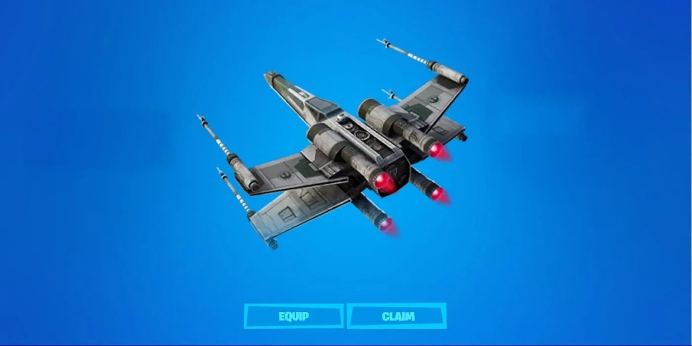 Fortnite How to Get The New Star Wars XWing Glider
