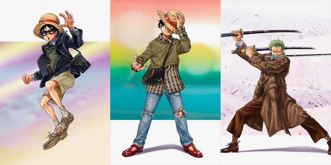 One Piece Creator Brings Gucci Fashion To Luffy & Zoro