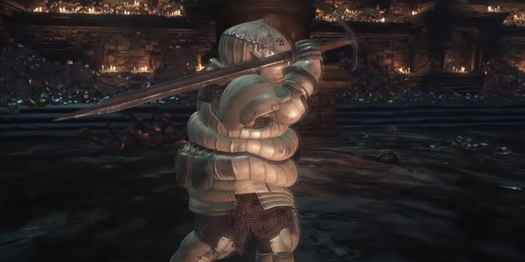Dark Souls' Onion Knights Siegmeyer, Sieglinde, & Siegward of Catarina