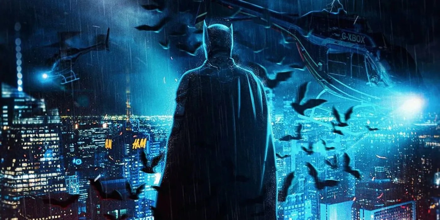 Batman Watches as the Streets of Gotham Burn in New Fan Movie Poster