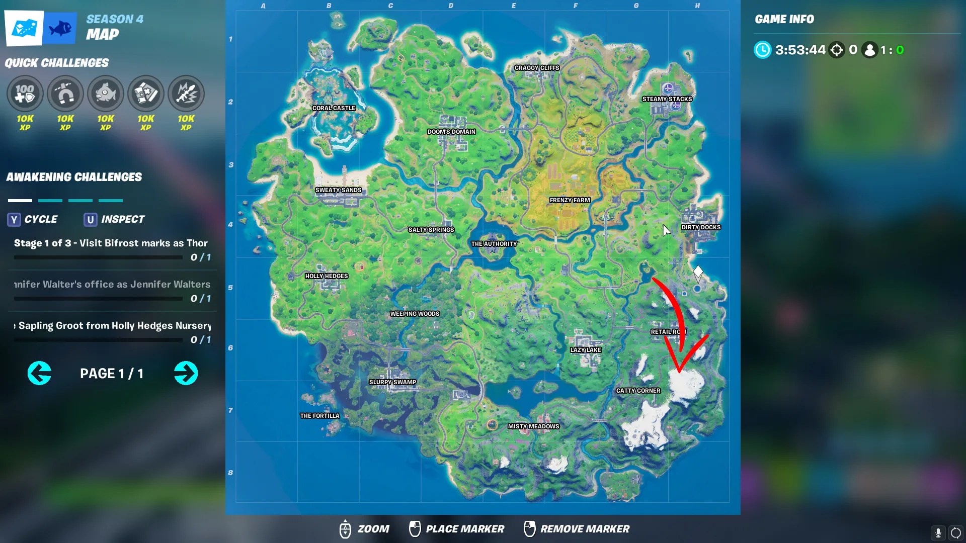 Fortnite How to Find (& Destroy) Collector Cases at The Collection