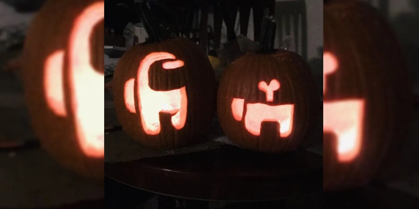 Best Among Us Pumpkin Carving Design Ideas For Halloween
