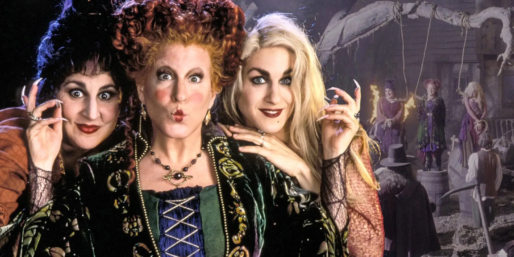 Hocus Pocus How The Sanderson Sisters Survived Being Burned