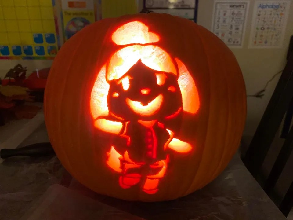 Best Animal Crossing Pumpkin Carving Design Ideas For Halloween Best Animal Crossing Pumpkin Carving Design Ideas For Halloween