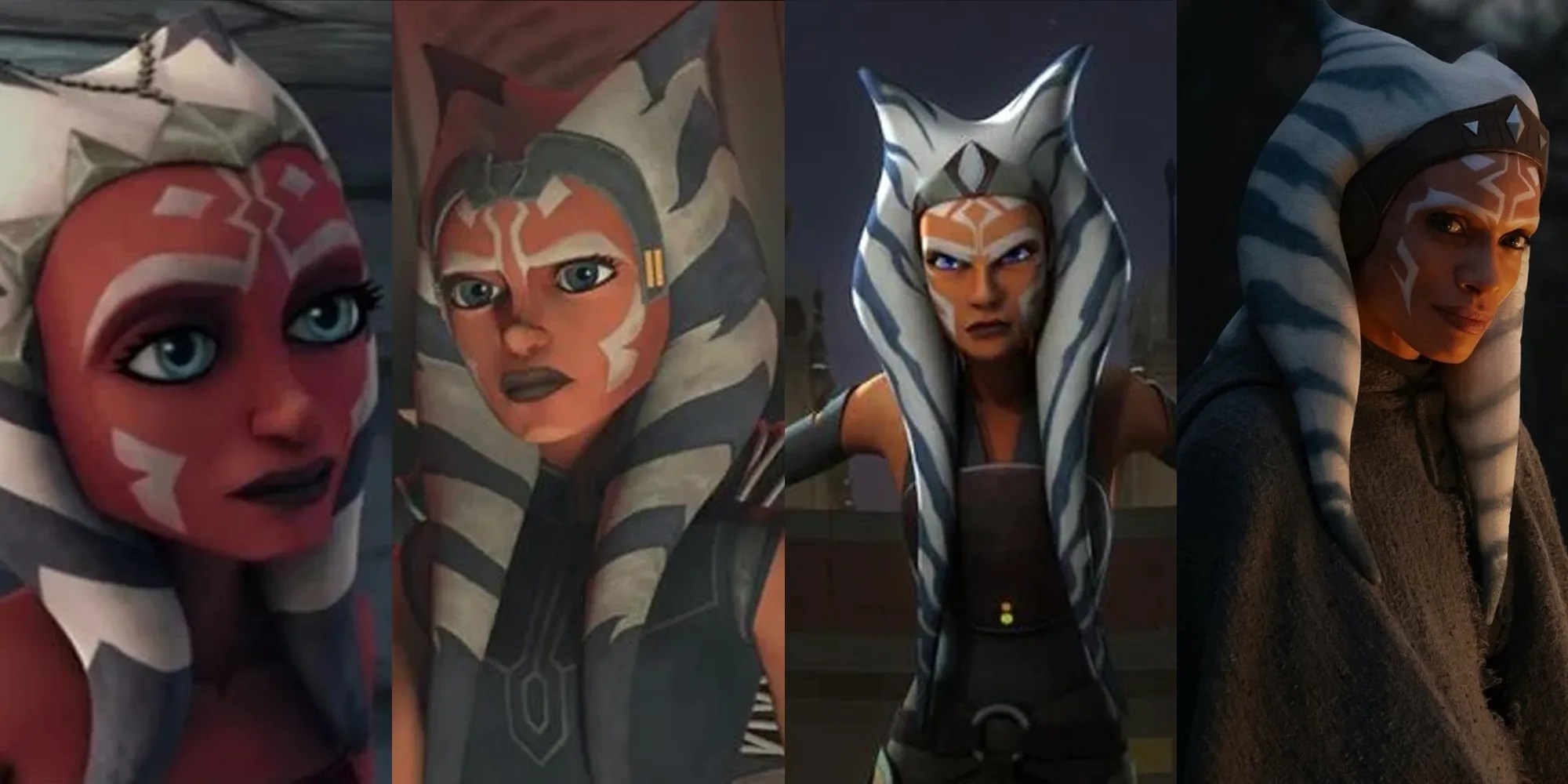 Why LiveAction Ahsoka’s Head Tails Are Shorter Than In Star Wars Cartoons