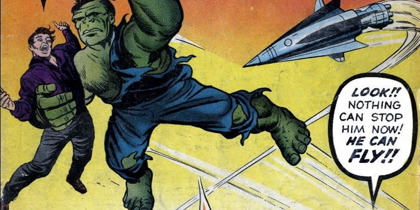 The Hulk Could Originally Fly in His First Marvel Comic