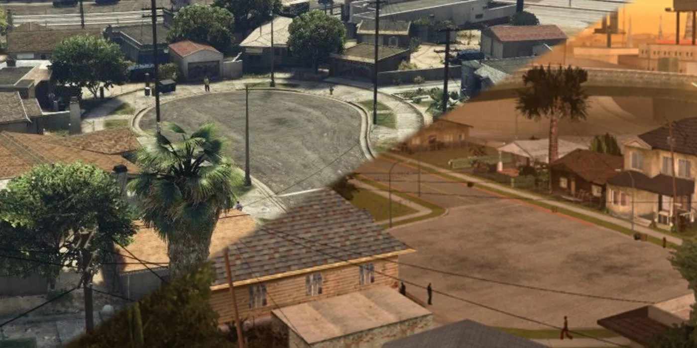 How GTA 5's Grove Street Compares To GTA San Andreas