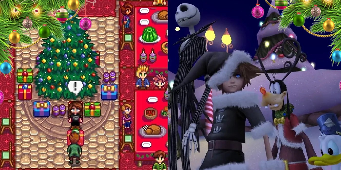Christmas Video Game Levels (& DLC) To Play Over The Holidays