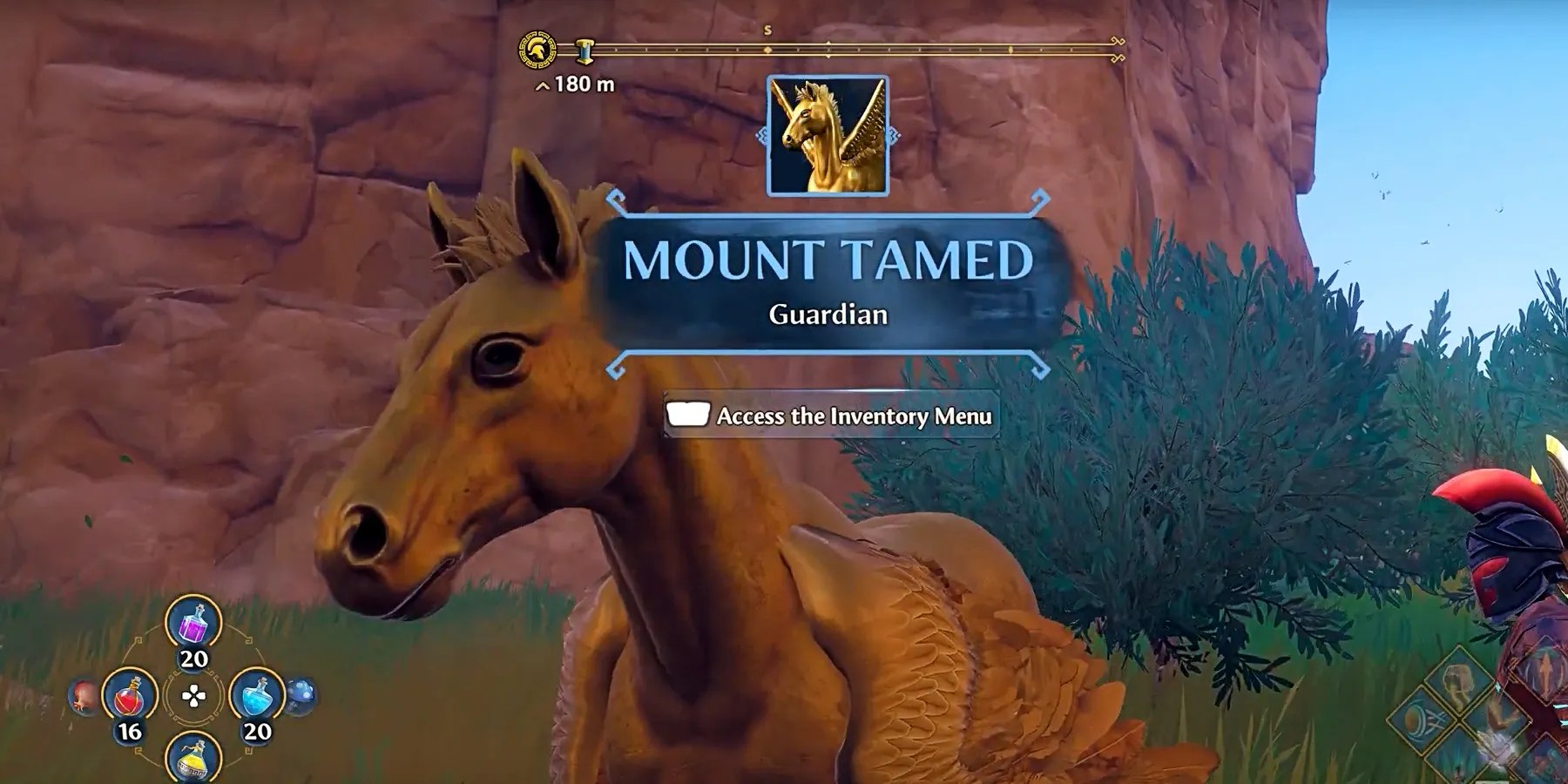 How to Find (& Tame) The Guardian Epic Mount in Immortals Fenyx Rising