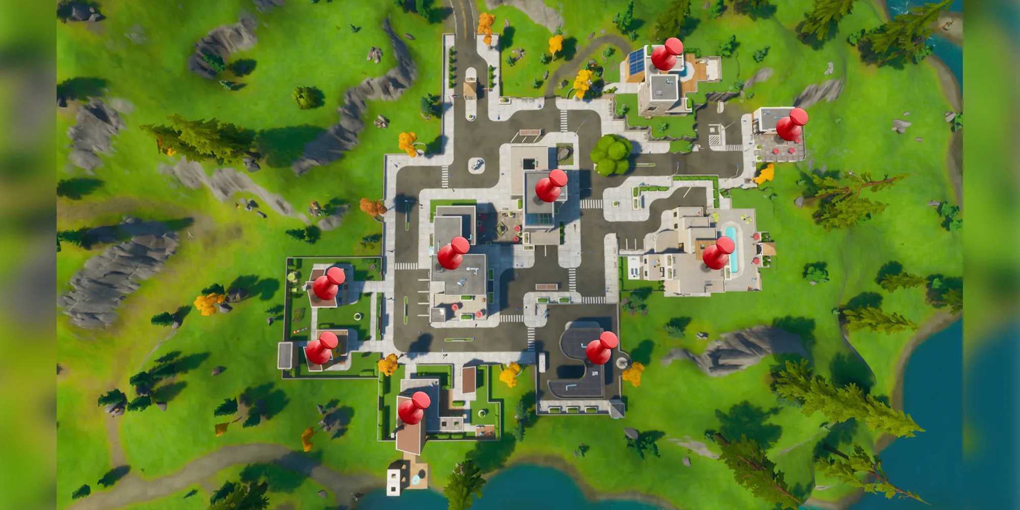 Fortnite Where to Find Every Lazy Lake Chest Location