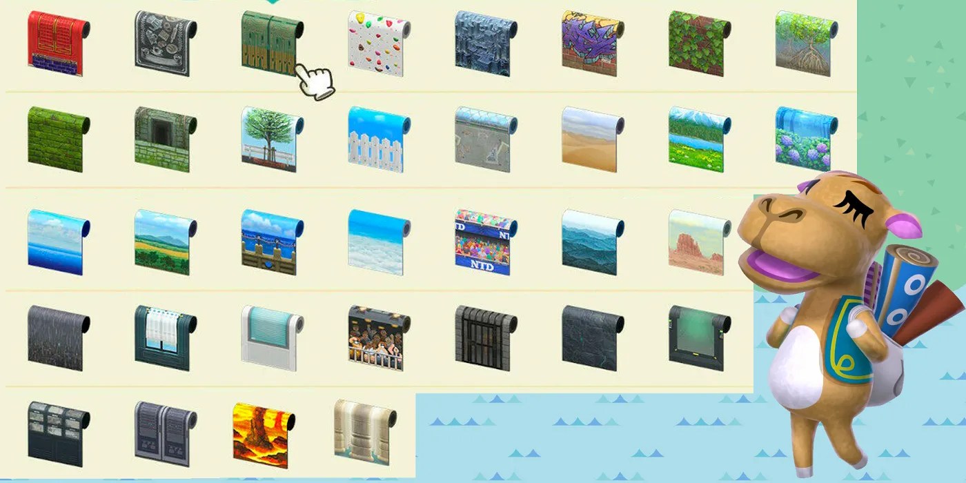 Animal Crossing Wallpapers The Ugliest Design Options In New Horizons