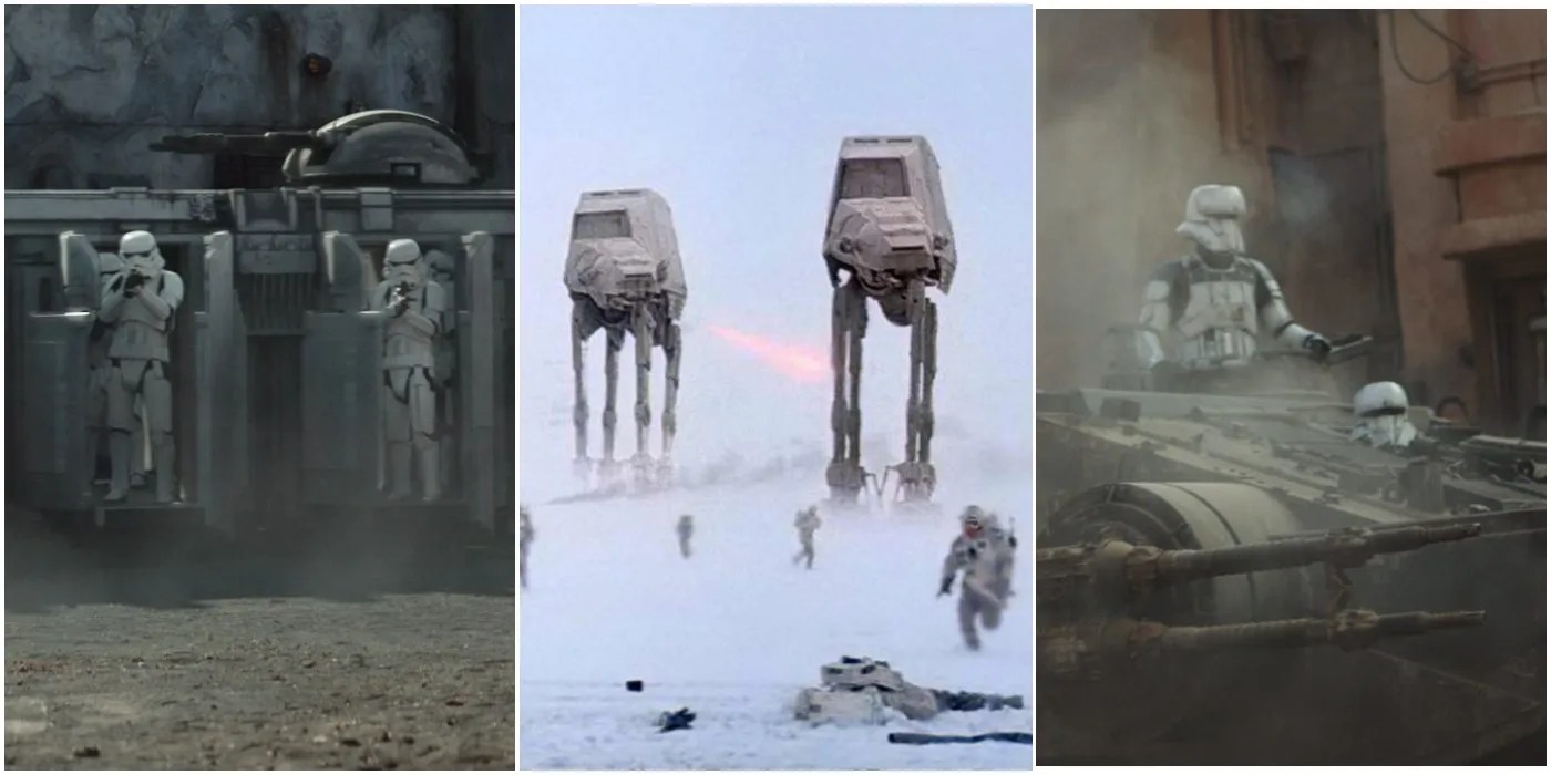 Star Wars Every Imperial Ground Vehicle, Ranked