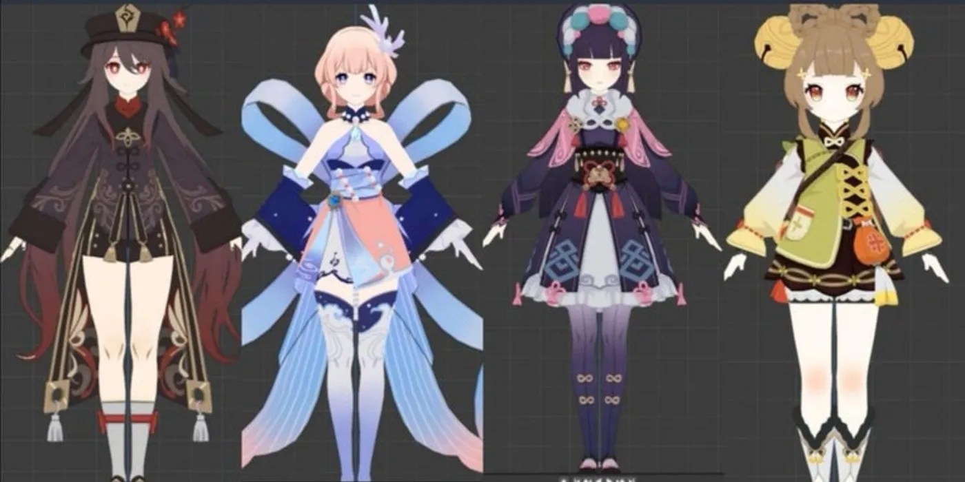 Genshin Impact All Leaked Characters That Aren’t Playable Yet(03)
