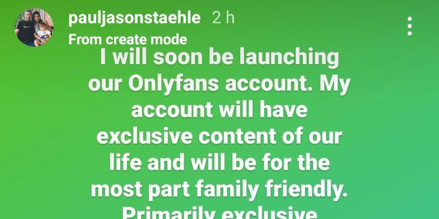 90 Day Fiancé: Paul Staehle to Start an OnlyFans Account