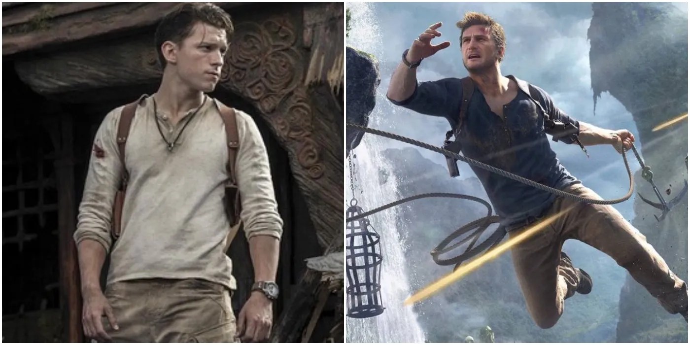 Uncharted Movie Cast Vs Game