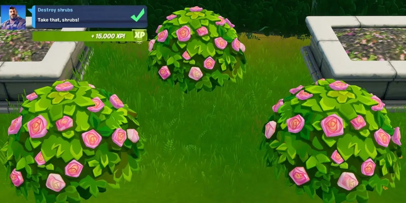 How to Destroy Shrubs in Fortnite (Season 5 Challenge)
