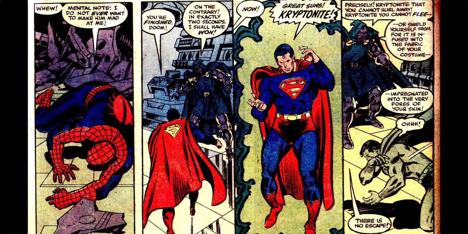 How Doctor Doom Successfully Defeated Superman