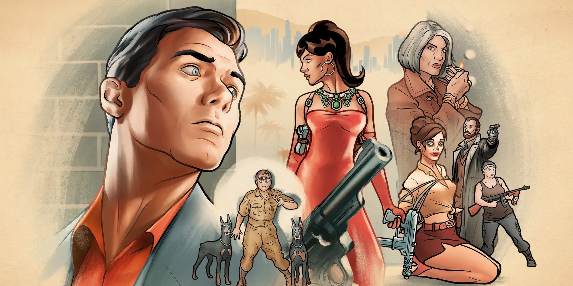 Every Movie & TV Show Homage In Archer Season 7 Episode 9