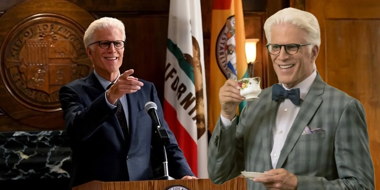 How Ted Danson's Mr. Mayor Character Is Like The Good Place’s Michael