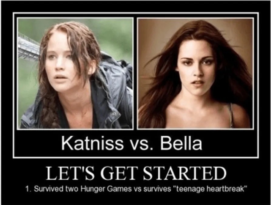 10 Hilarious Twilight Vs. The Hunger Games Memes That Make Us Sparkle