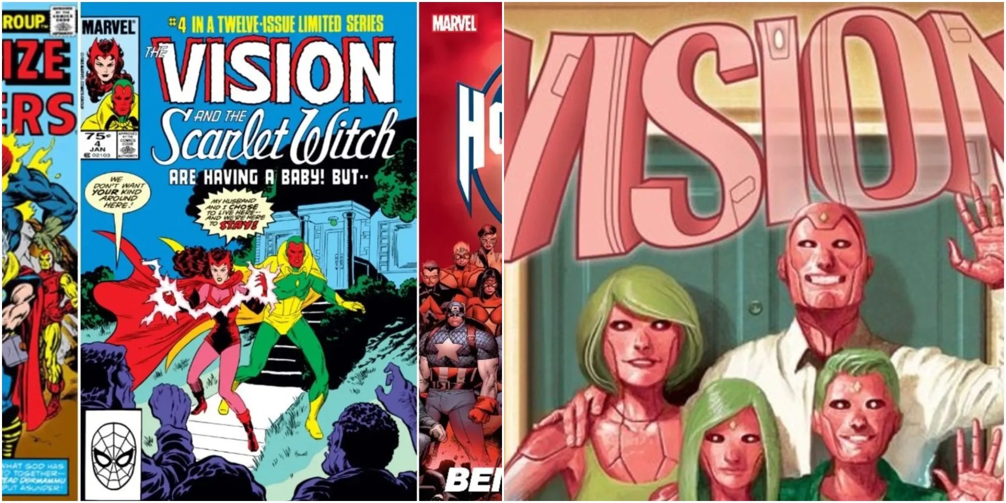Getting Into WandaVision Comics Best Scarlet Witch and Vision