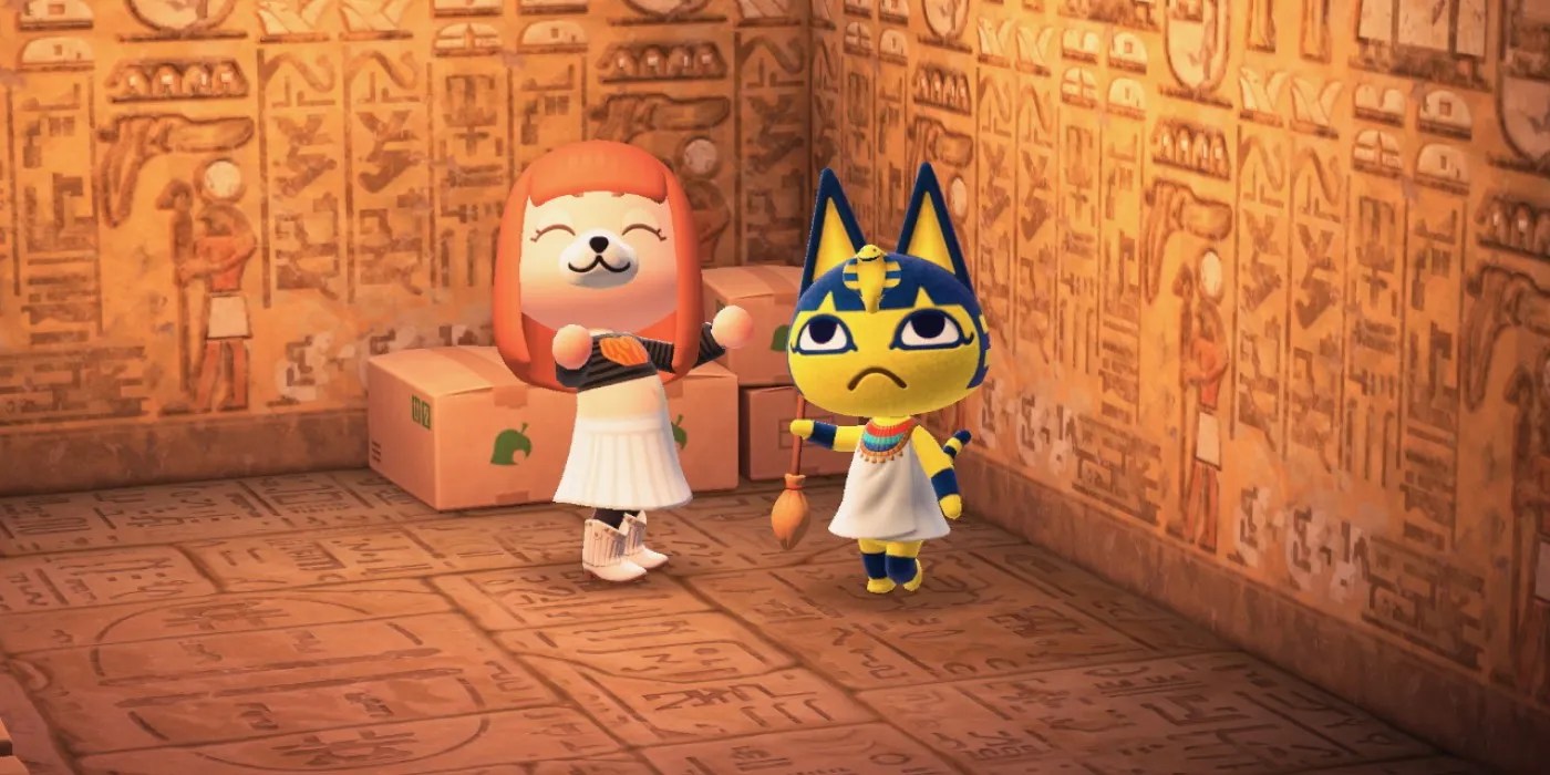 Animal Crossing When Egyptian Cat Ankha Will Come To Pocket Camp