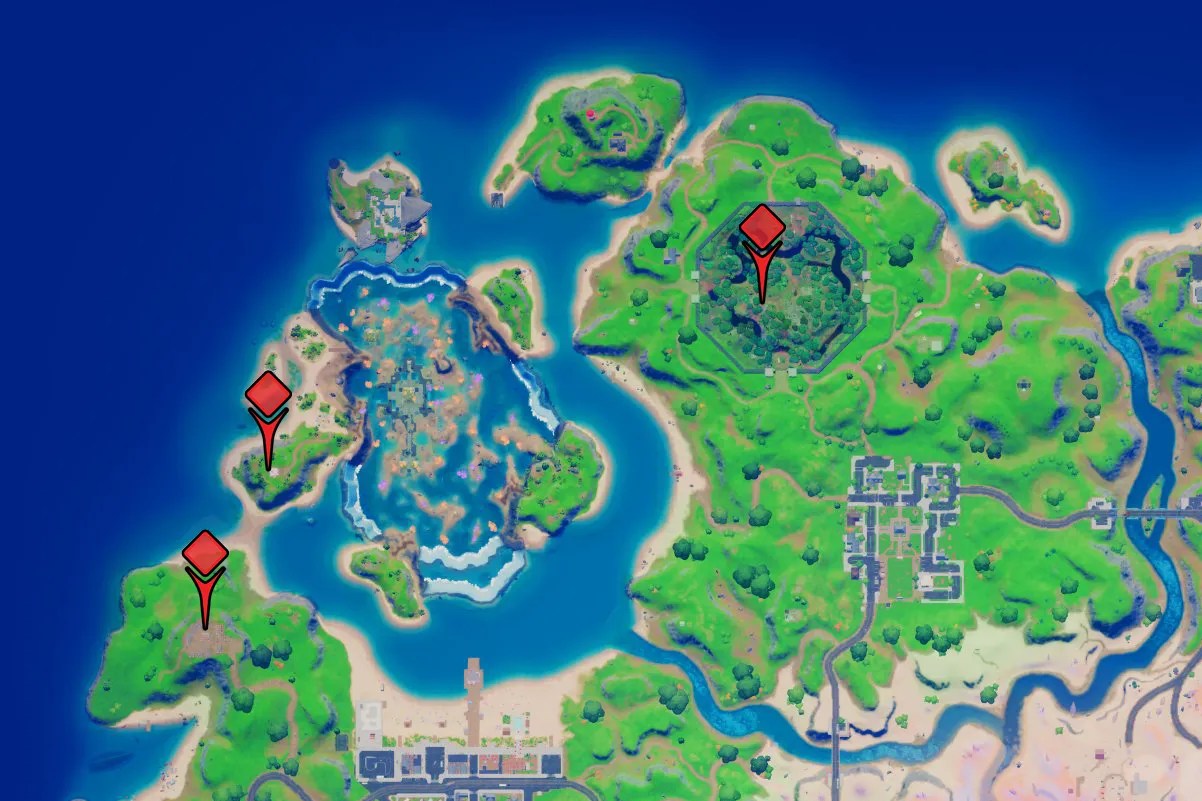 Fortnite Fort Crumpet, Coral Cove, & Stealthy Stronghold Love Potion