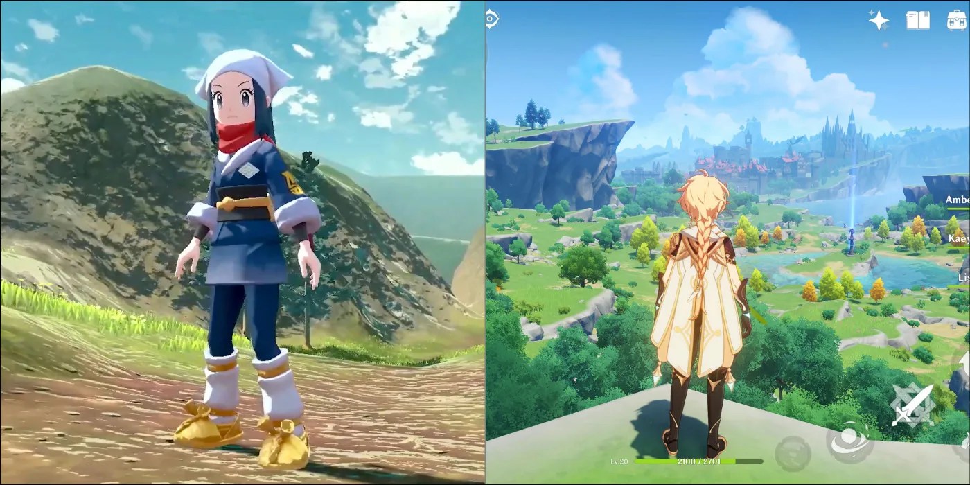 Pokémon Legends Arceus Draws Genshin Impact Comparisons From Fans
