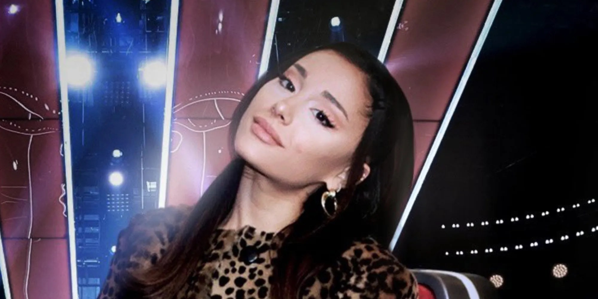 The Voice NBC Shares First Look At Ariana Grande Coaching