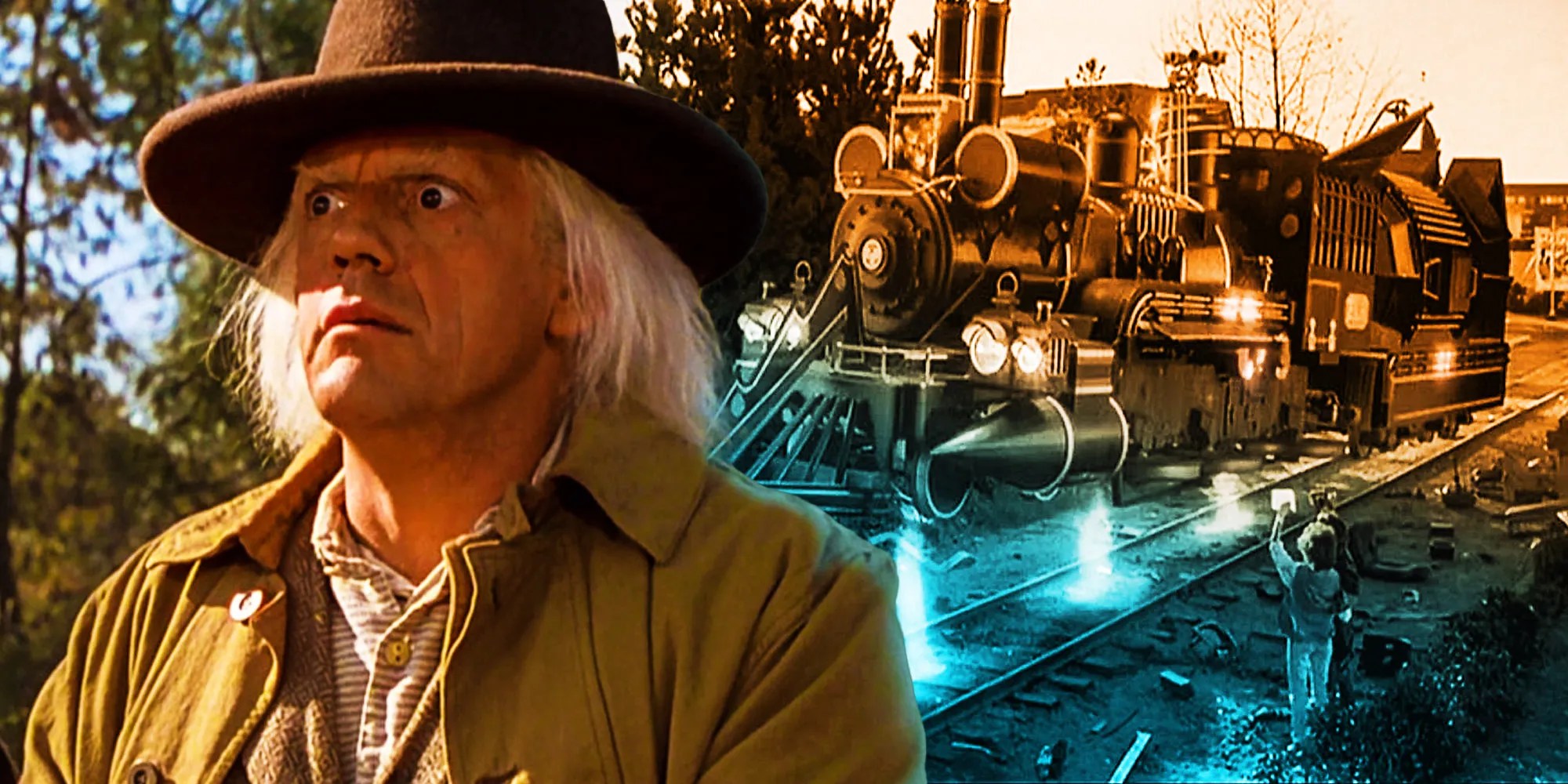 Back To The Future How Doc Brown Created His Train Time Machine