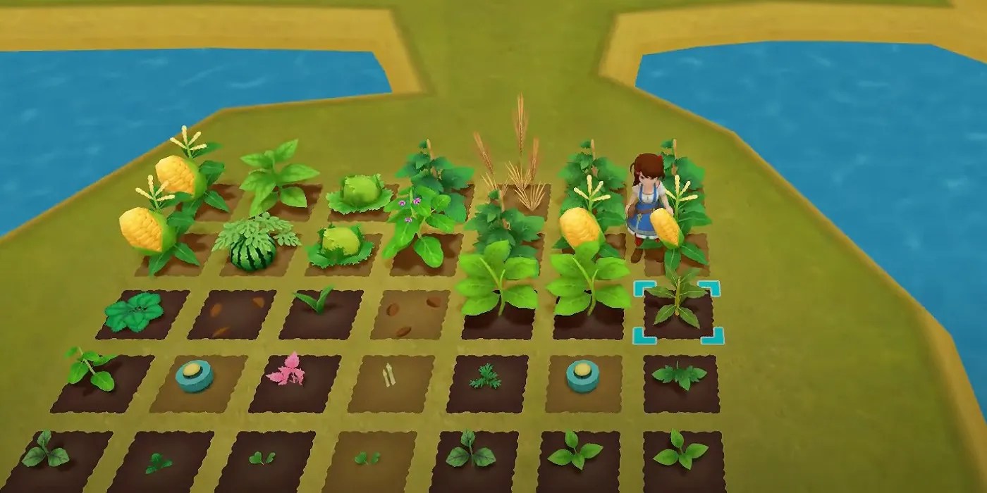 Does Harvest Moon One World Have Sprinklers