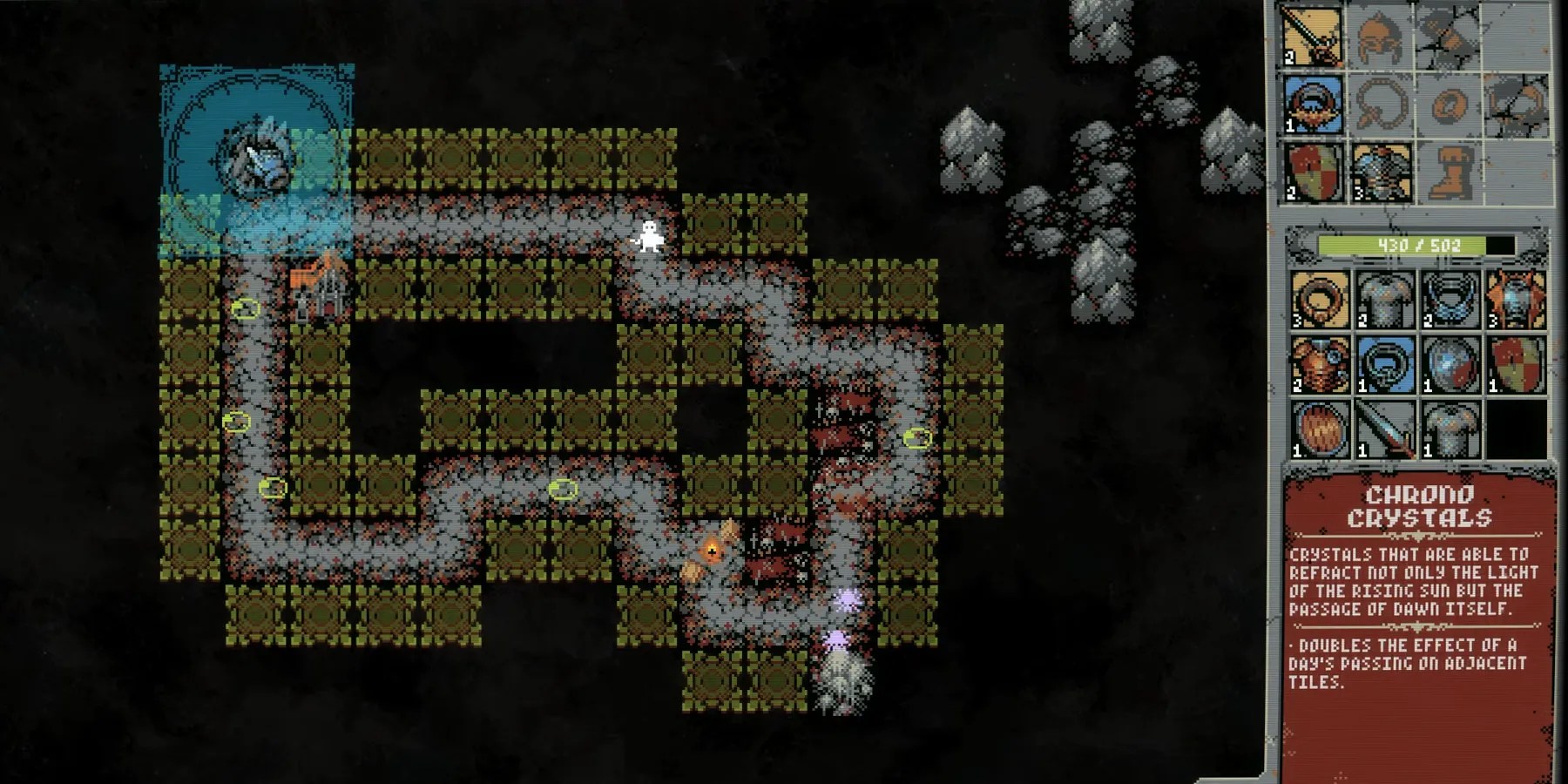 Loop Hero Chrono Crystals Card Explained