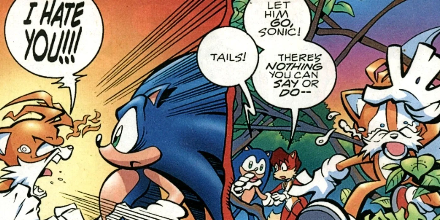Sonic Betrayed Tails in the Worst Possible Way in the Comics(04)
