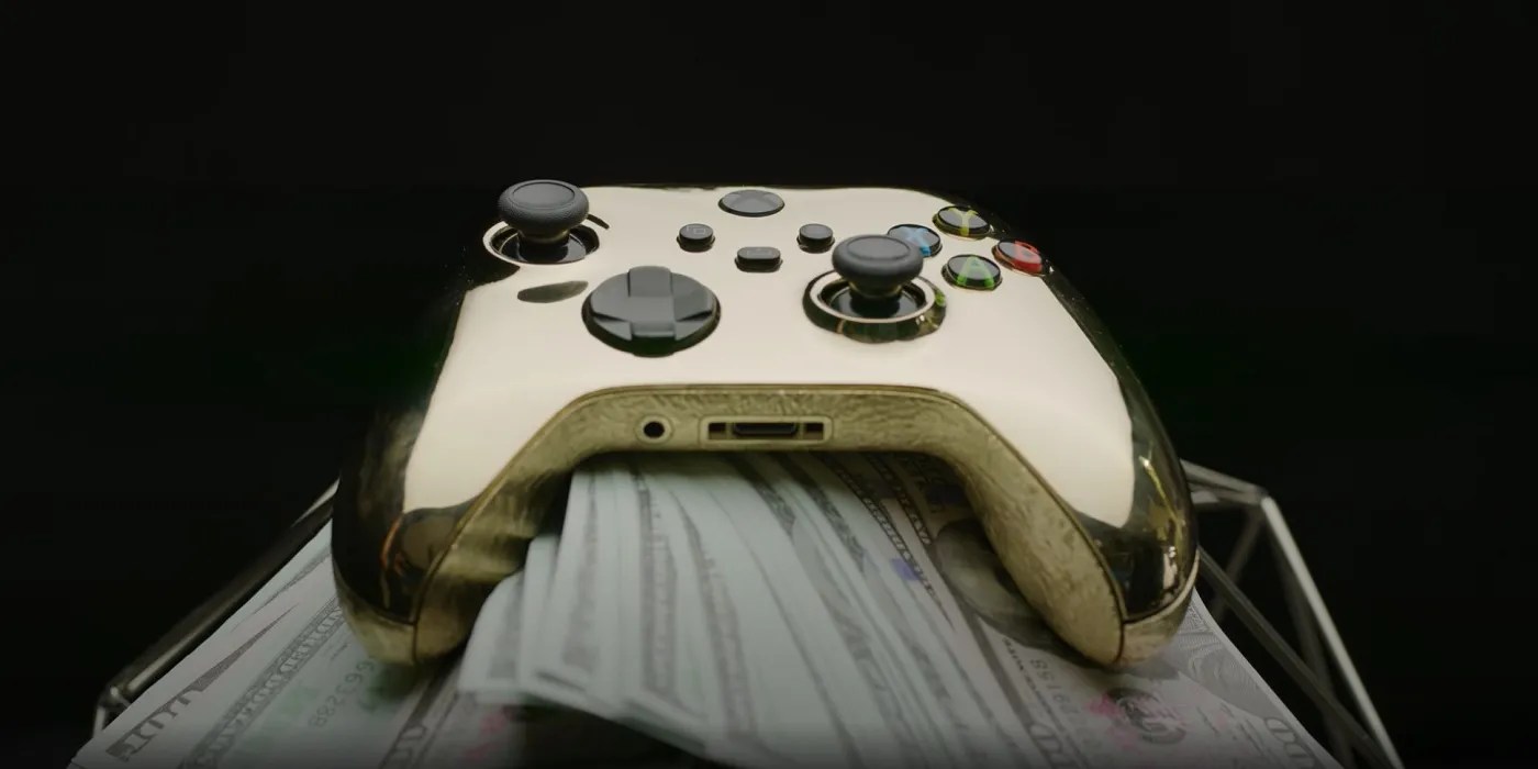 Xbox Series X Controller Made Out Of Solid Gold By YouTuber